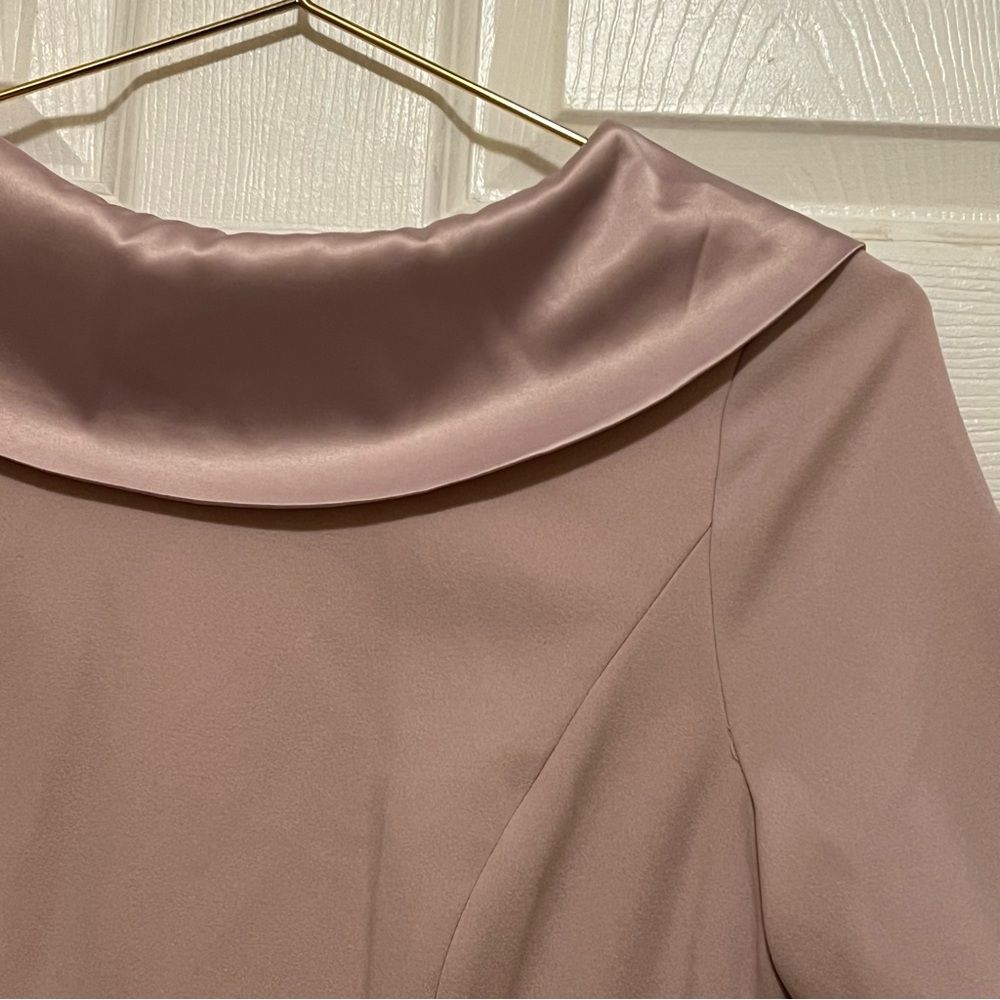 White House Black Market Dress Sz 6P Lined Pink NWT - Picture 7 of 8